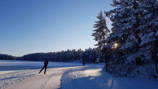 Вилла Falun Strandby Fraemby Udde Экстерьер фото